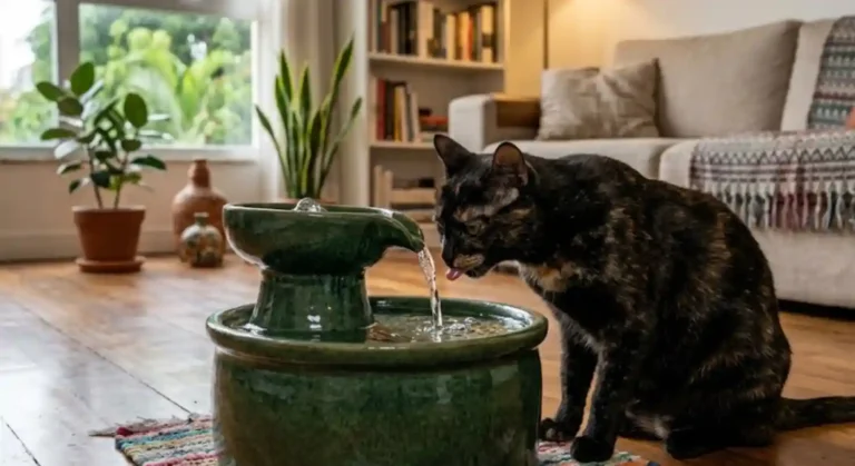O erro comum que os donos cometem com a água dos felinos e os truques para salvar os rins do seu gato