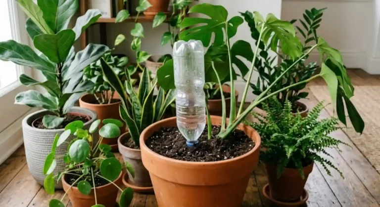 O truque para as suas plantas não morrerem de sede nas férias