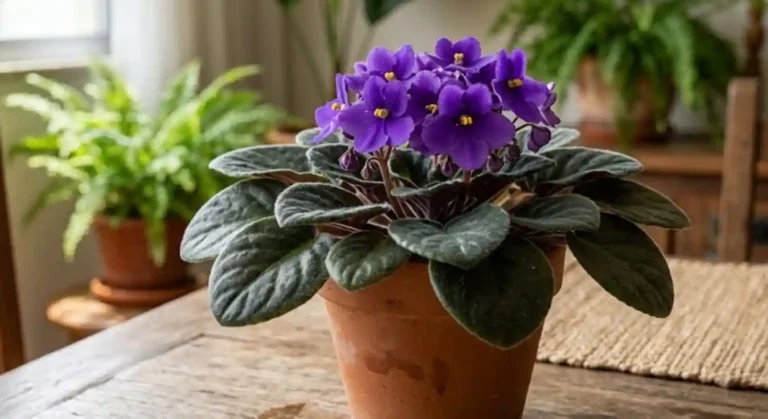 O truque de rega que faz a violeta africana florir de novo