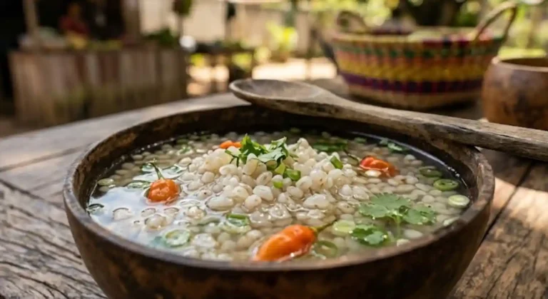 Chibé a bebida ancestral de farinha que refresca o calor