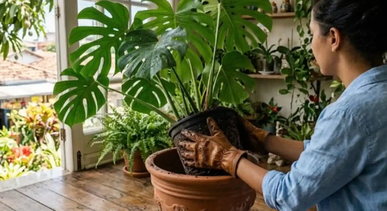 Trocar o vaso na hora certa faz a sua planta deslanchar de vez