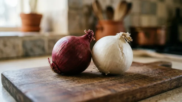 Cebola roxa ou branca na salada? Descubra qual usar e por quê