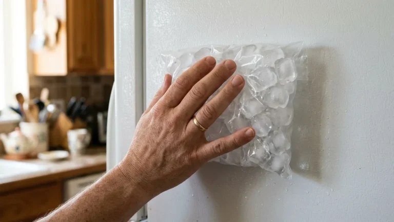 Como tirar chiclete grudado na geladeira sem arranhar a pintura