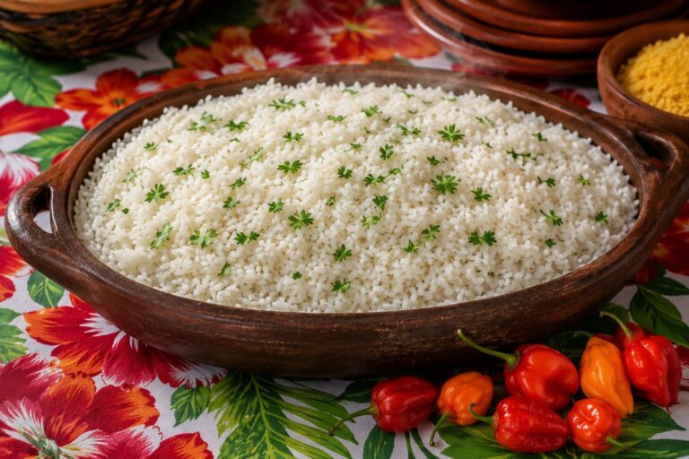 Arroz paraense com cheiro-verde e pimenta-de-cheiro: receita simples e cheia de sabor regional