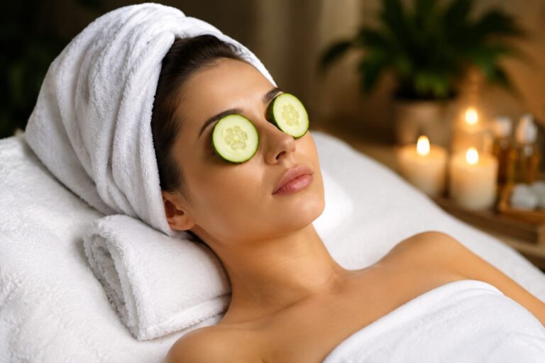 Pepino nos olhos: mito ou aliado para aliviar o inchaço?