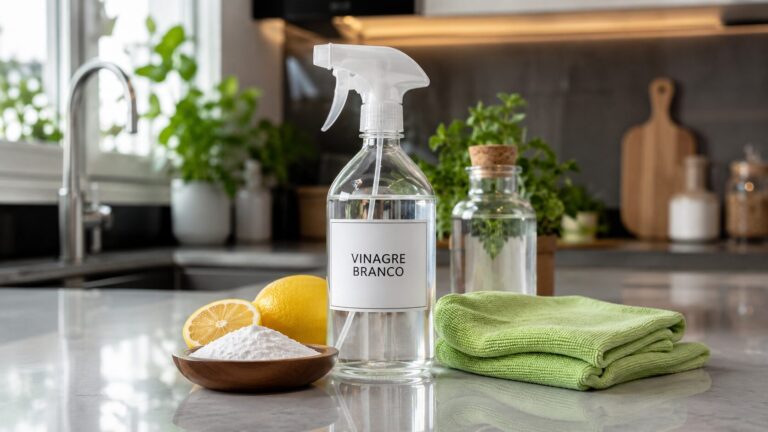 Vinagre branco: 8 usos que ajudam na limpeza da casa