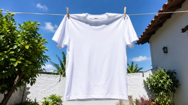 Roupa branca amarelada? Clareie sem usar cloro