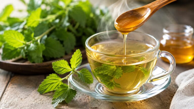 Chá de cidreira com mel: o abraço que vem da xícara