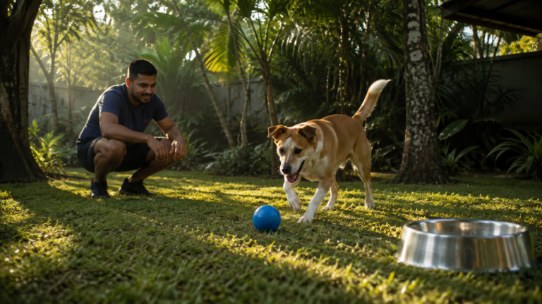 30 minutos que fazem diferença: como criar uma rotina de exercícios para seu pet