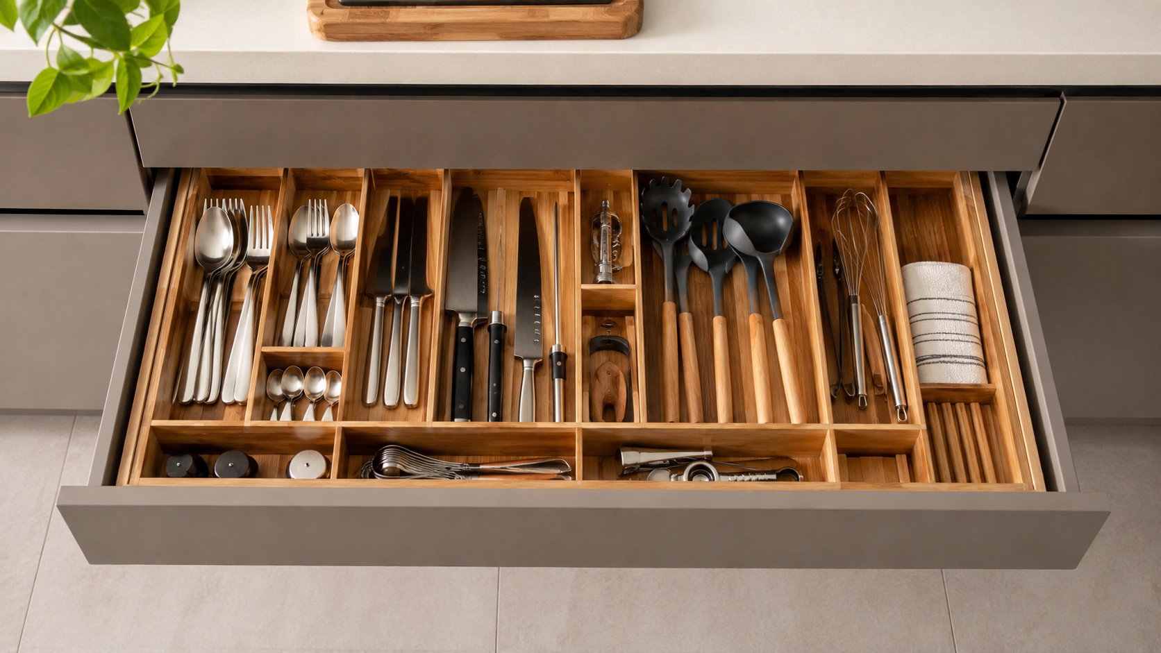 Gaveta de cozinha sempre bagunçada? O método simples para organizar utensílios Gaveta de cozinha sempre bagunçada? O método simples para organizar utensílios