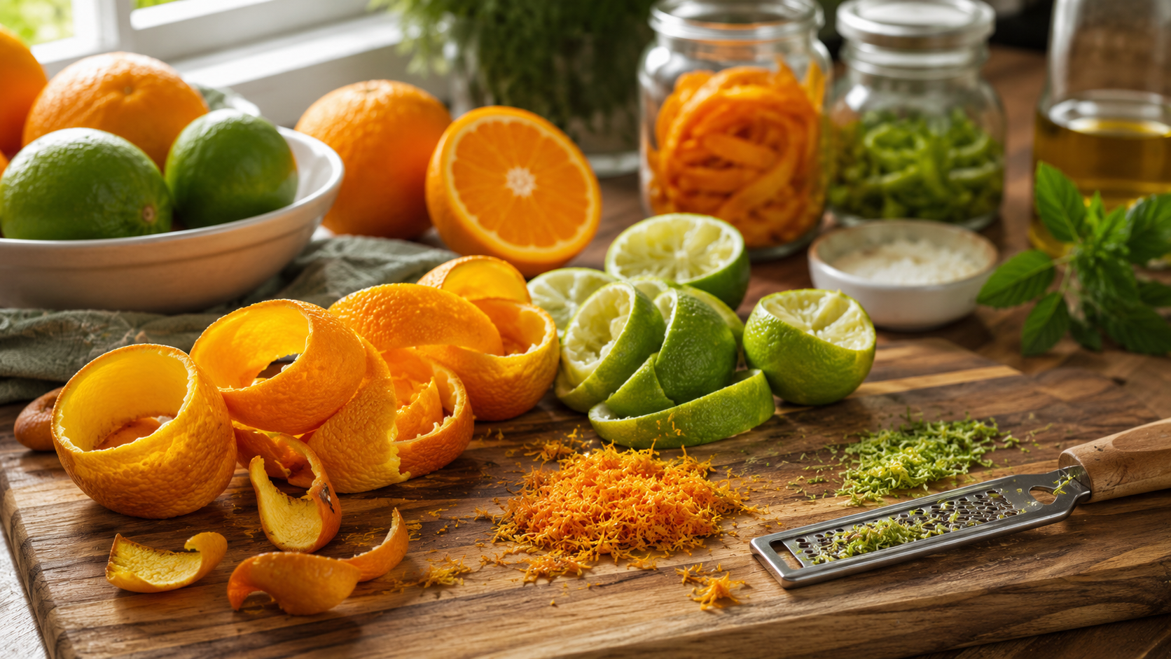 Casca de laranja e limão: como aproveitar o aroma das frutas sem desperdiçar Casca de laranja e limão: como aproveitar o aroma das frutas sem desperdiçar