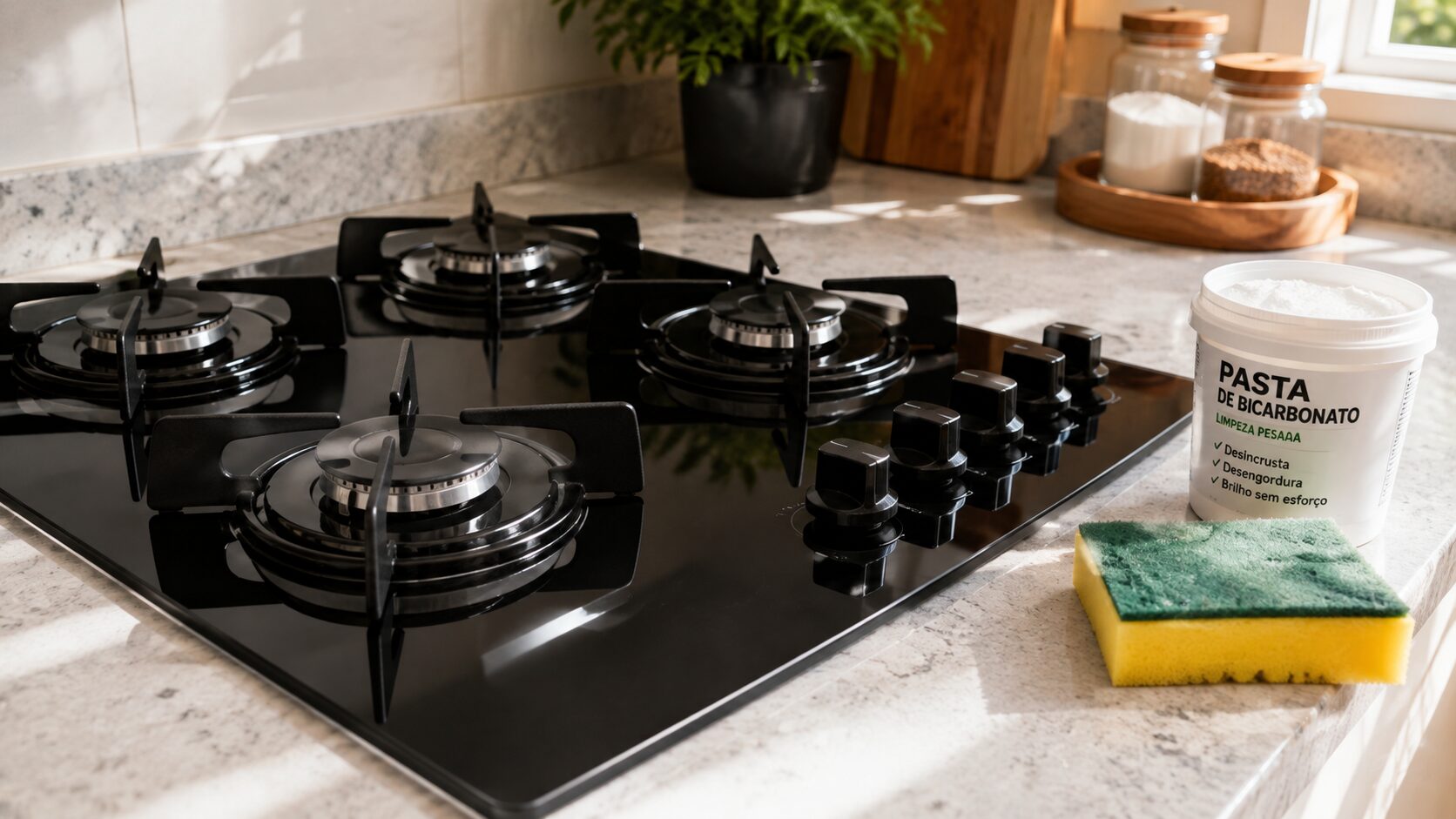 Fogão engordurado: aprenda a limpar com uma pasta caseira eficiente Fogão engordurado: aprenda a limpar com uma pasta caseira eficiente