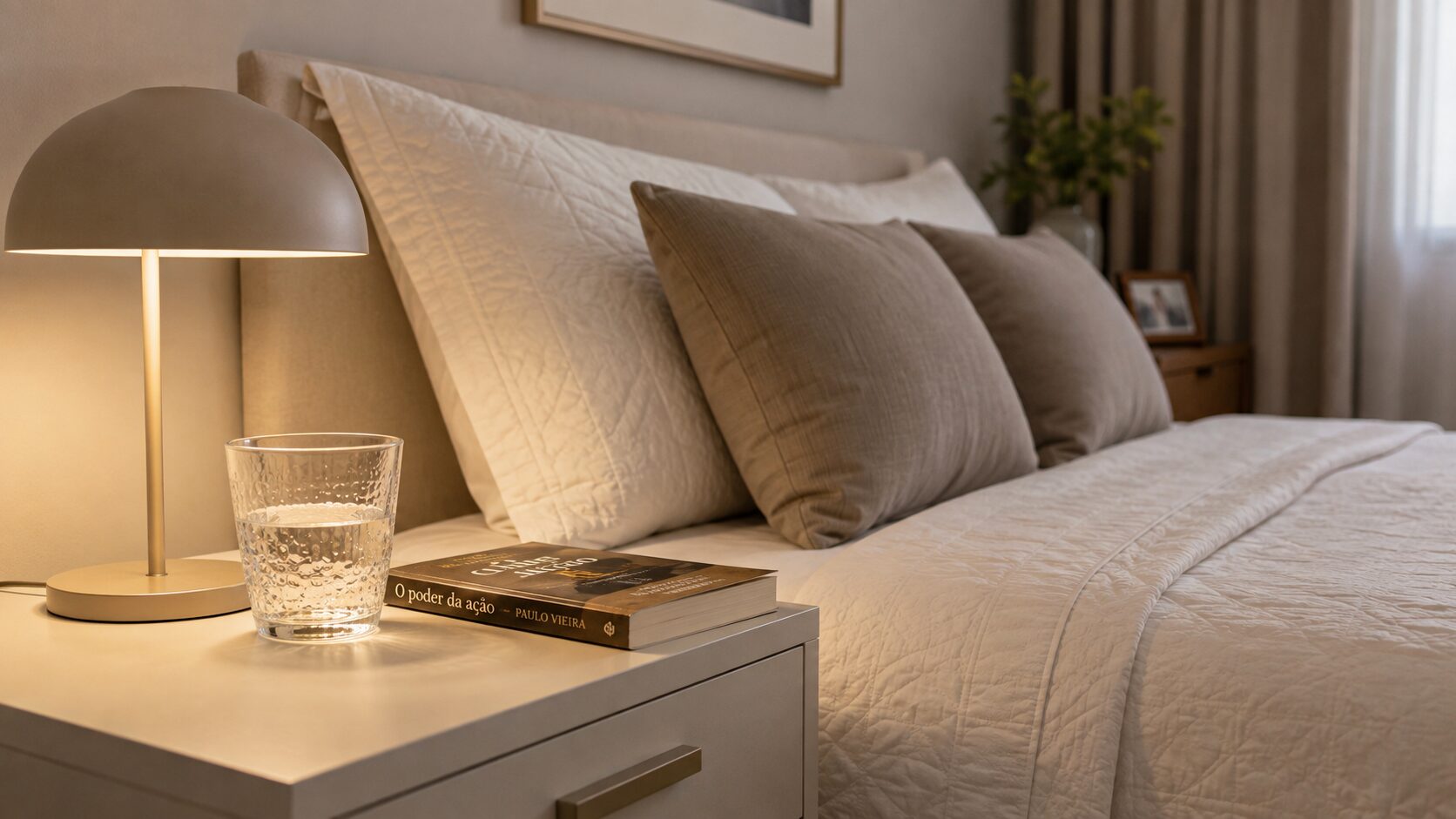 Mesa de cabeceira organizada: pequenos hábitos para dormir melhor Mesa de cabeceira organizada: pequenos hábitos para dormir melhor