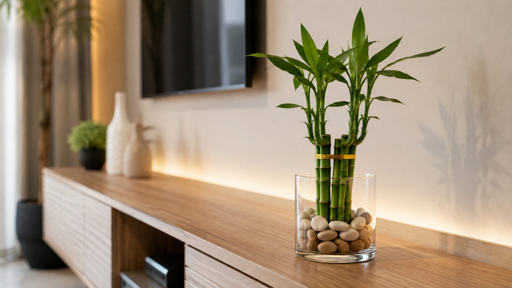 Bambu da sorte: onde colocar segundo o Feng Shui Bambu da sorte: onde colocar segundo o Feng Shui