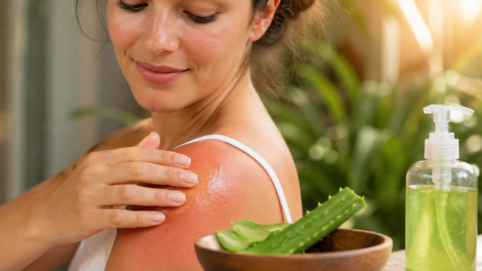 Pegou sol demais? 3 receitas caseiras para aliviar a queimadura Pegou sol demais? 3 receitas caseiras para aliviar a queimadura