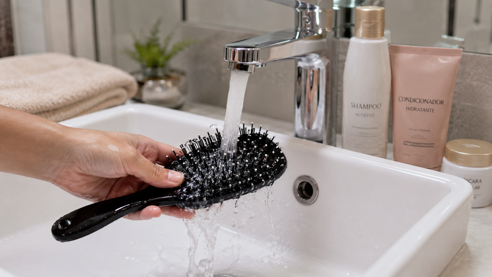 Escova de cabelo suja? Descubra por que ela também precisa de limpeza frequente Escova de cabelo suja? Descubra por que ela também precisa de limpeza frequente