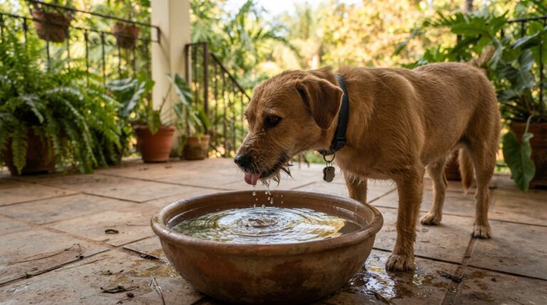 Seu cachorro está bebendo pouca água? 7 formas de estimular a hidratação no calor do Pará