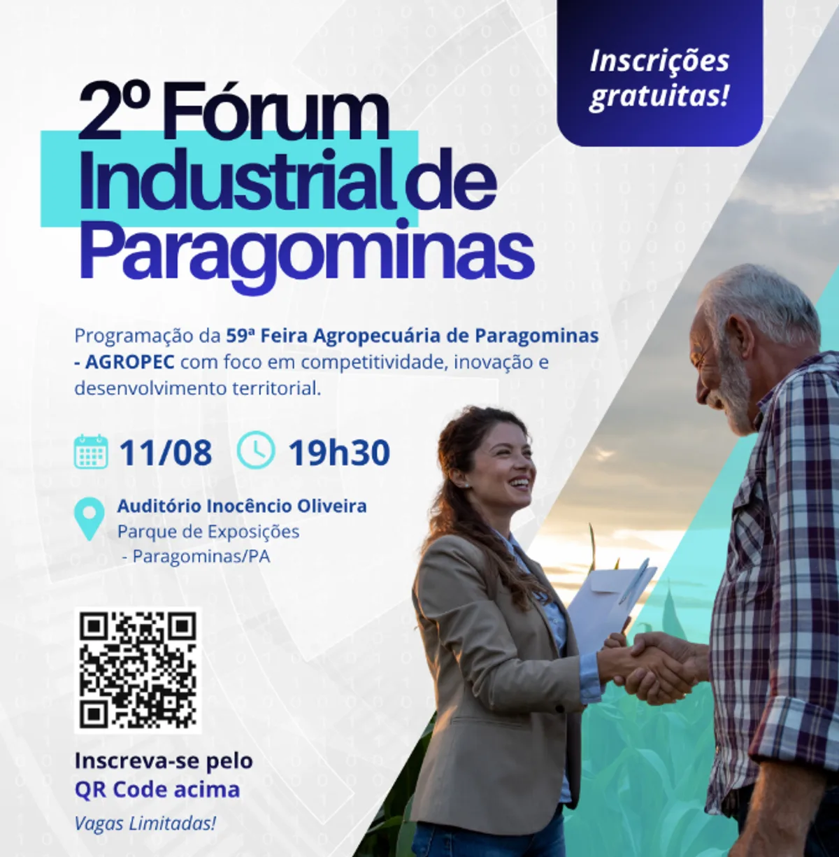 AGROPEC 2026 terá Fórum Industrial debatendo o futuro da indústria em Paragominas AGROPEC 2026 terá Fórum Industrial debatendo o futuro da indústria em Paragominas