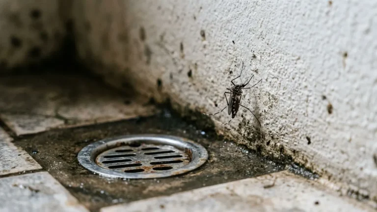 Carapanã escolhe os mesmos cantos da casa no calor úmido e se afasta quando o ventilador quebra o ar parado
