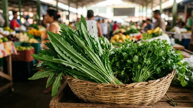 Chicória do Pará aguenta cozimento longo, mas o coentro perde aroma em minutos e muda a ordem da panela