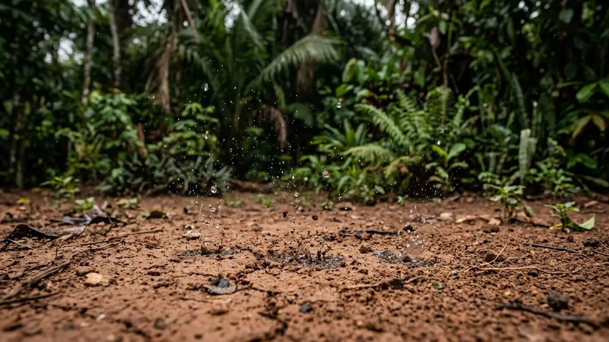Cheiro de chuva antes do temporal vem do solo seco e fica mais forte na primeira água no clima amazônico Cheiro de chuva antes do temporal vem do solo seco e fica mais forte na primeira água no clima amazônico