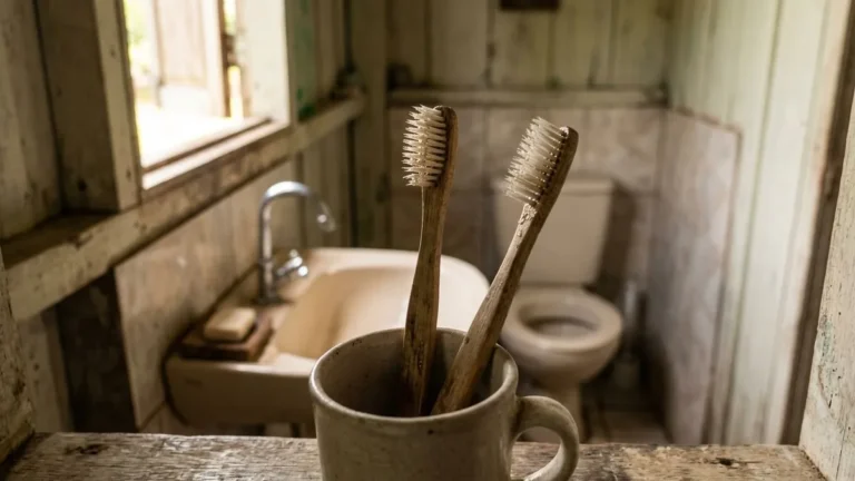 Escova de dente fica úmida por horas no banheiro fechado do Pará e suporte aberto acelera a secagem das cerdas