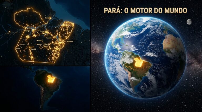 Mineração impulsiona a economia paraense, fortalece as exportações e movimenta municípios estratégicos, com destaque para o minério de ferro, cobre, bauxita, níquel e ouro