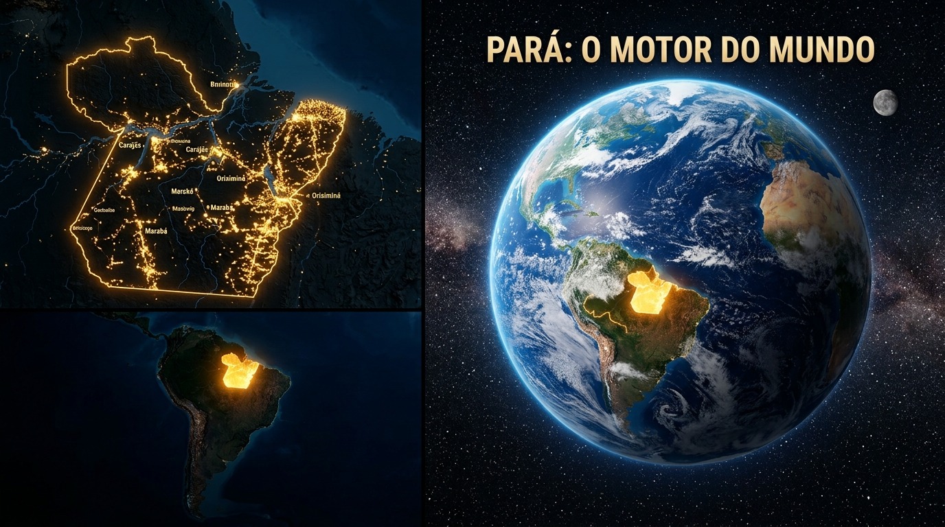 Mineração impulsiona a economia paraense, fortalece as exportações e movimenta municípios estratégicos, com destaque para o minério de ferro, cobre, bauxita, níquel e ouro Mineração impulsiona a economia paraense, fortalece as exportações e movimenta municípios estratégicos, com destaque para o minério de ferro, cobre, bauxita, níquel e ouro