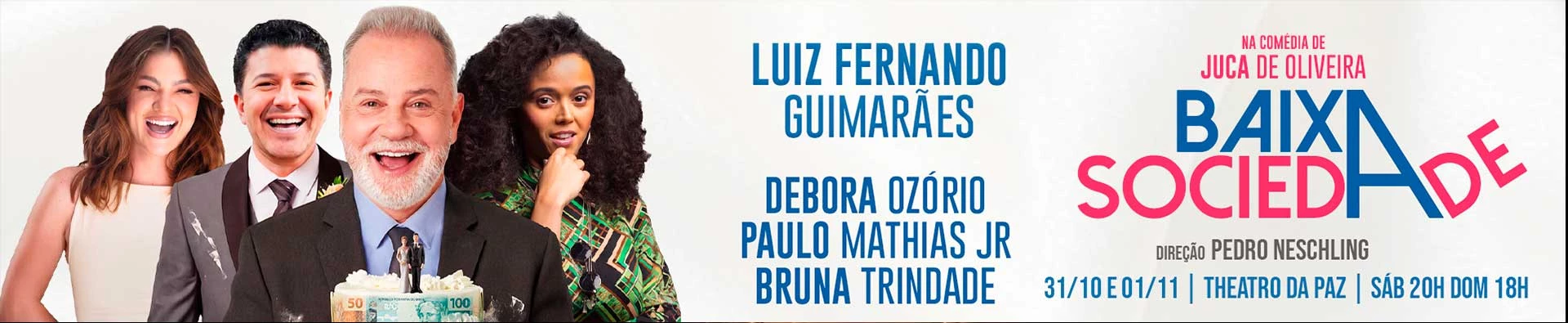 Baixa Sociedade com Luiz Fernando Guimarães chega a Belém
