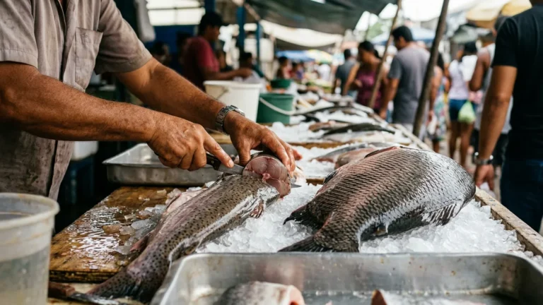 Peixe de escama ou de couro muda o preparo na feira do Pará e evita carne seca, desmanchada ou sem sabor