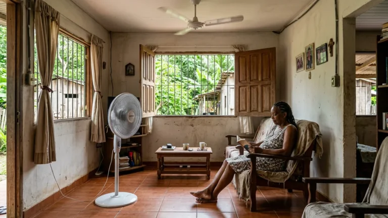 Ventilador de coluna refresca mais no calor úmido do Pará com 2 ajustes que levam o ar rente ao corpo