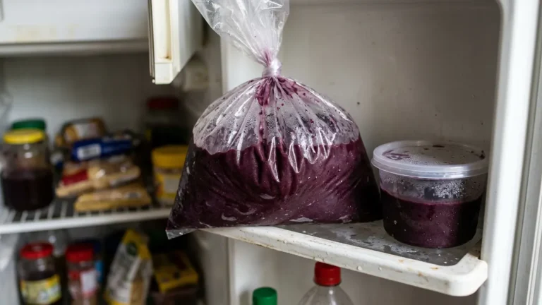 Açaí na geladeira dura quanto tempo antes de azedar
