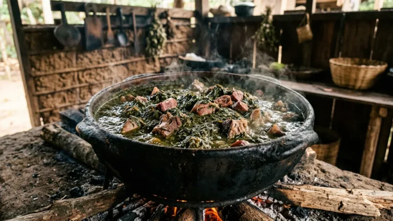 Maniçoba leva dias no fogo o que muda a cada dia