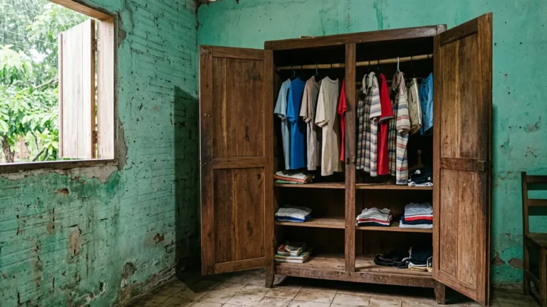 Mofo voltando no guarda-roupa mesmo após limpar, entenda o ar parado
