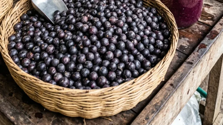 Quanto rende um quilo de açaí em polpa batida