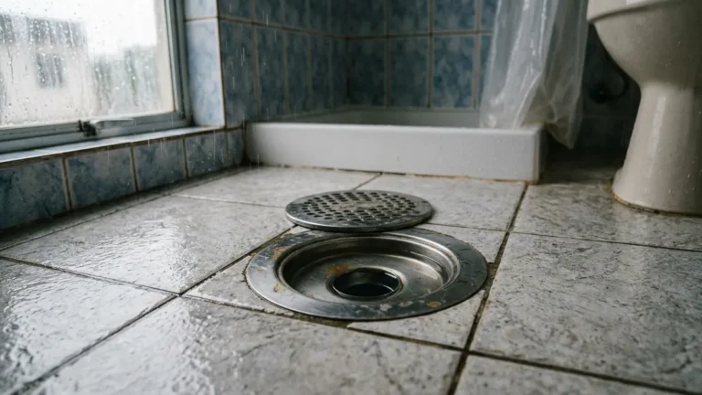 Cheiro de esgoto no banheiro em dia de chuva causa e como resolver