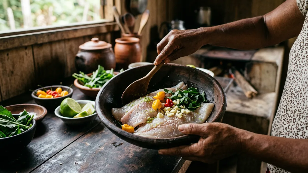 Como temperar peixe de rio sem mascarar o sabor na cozinha paraense Como temperar peixe de rio sem mascarar o sabor na cozinha paraense