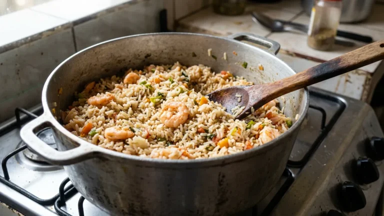 Como fazer arroz paraense com camarão sem deixar o grão pastoso