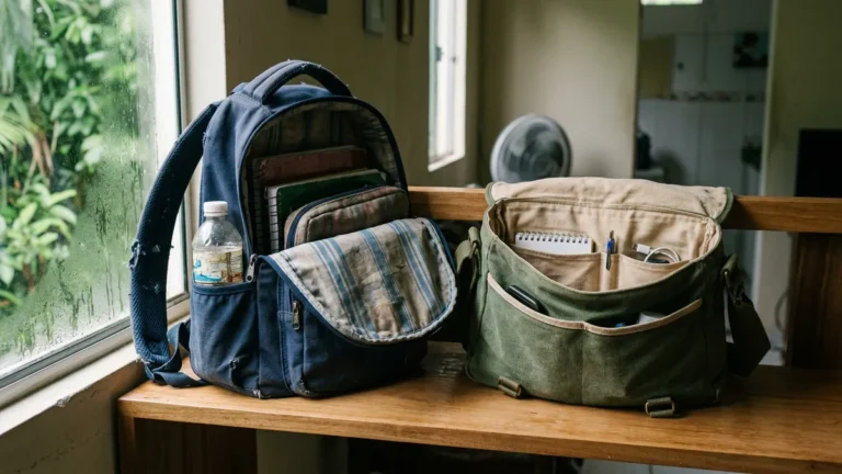 Mochila e bolsa de tecido com cheiro de mofo como resolver
