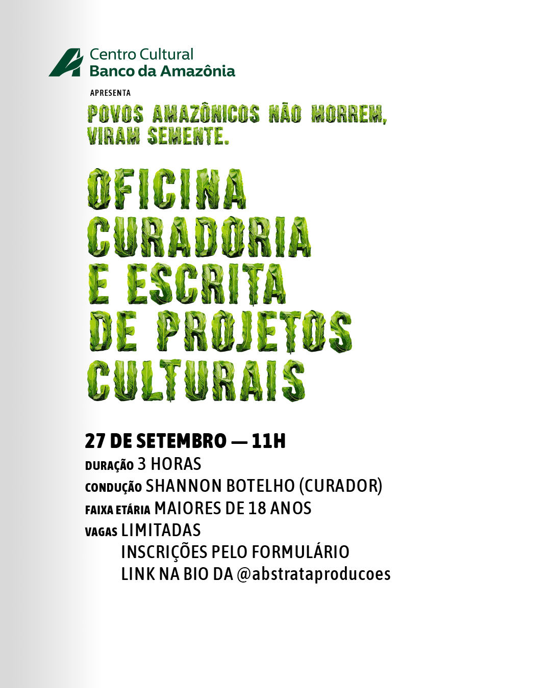 Em Belém, oficina de 3 horas transforma exposição amazônica em exercício de escrita cultural Em Belém, oficina de 3 horas transforma exposição amazônica em exercício de escrita cultural