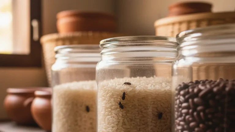 Arroz e feijão com caruncho como guardar no calor sem perder o saco