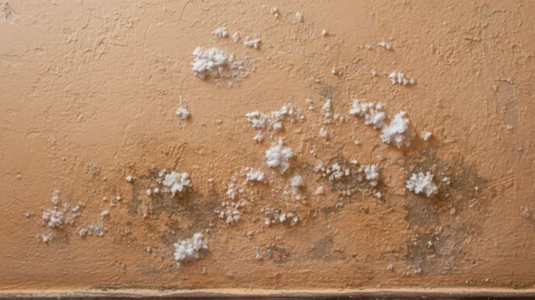 Parede com salitre e pó branco, o que é e como tratar