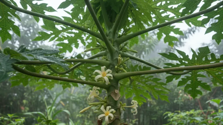 Mamoeiro perdendo a flor entenda a causa e como evitar