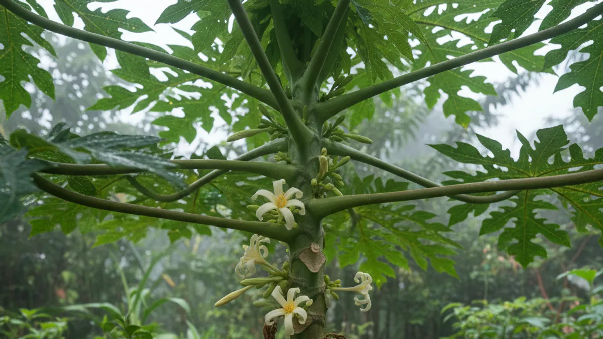 Mamoeiro perdendo a flor entenda a causa e como evitar Mamoeiro perdendo a flor entenda a causa e como evitar