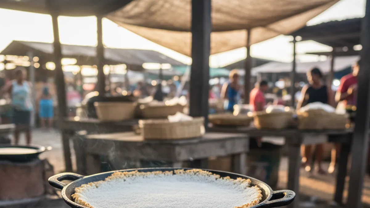 Beiju de tapioca na frigideira, como fazer e qual a diferença Beiju de tapioca na frigideira, como fazer e qual a diferença