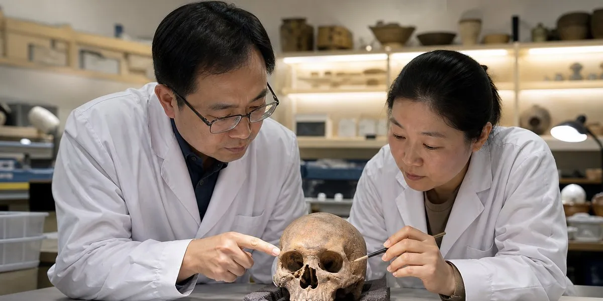 Crânio de mulher enterrada de bruços revela provável punição com amputação do nariz há 700 anos na China Crânio de mulher enterrada de bruços revela provável punição com amputação do nariz há 700 anos na China
