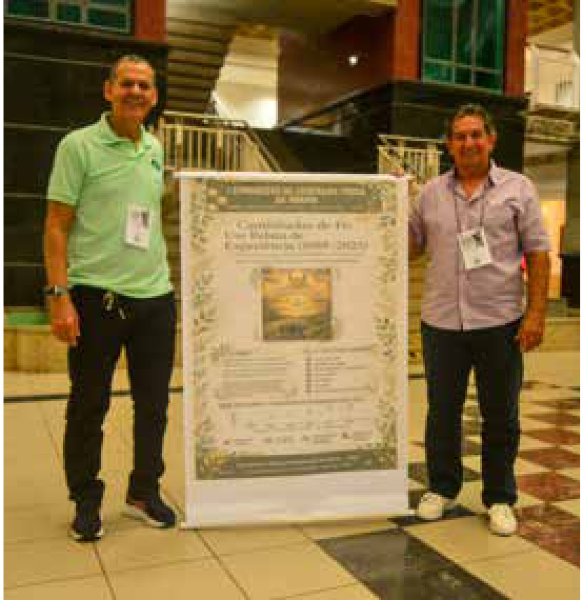Autores do livro, José Maria Melo da Silva e Carumairá Corrêa Gabriel.