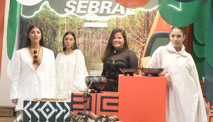 De resíduos amazônicos a biojoias: empreendedora de Santarém leva marca para 3 pontos em Belém