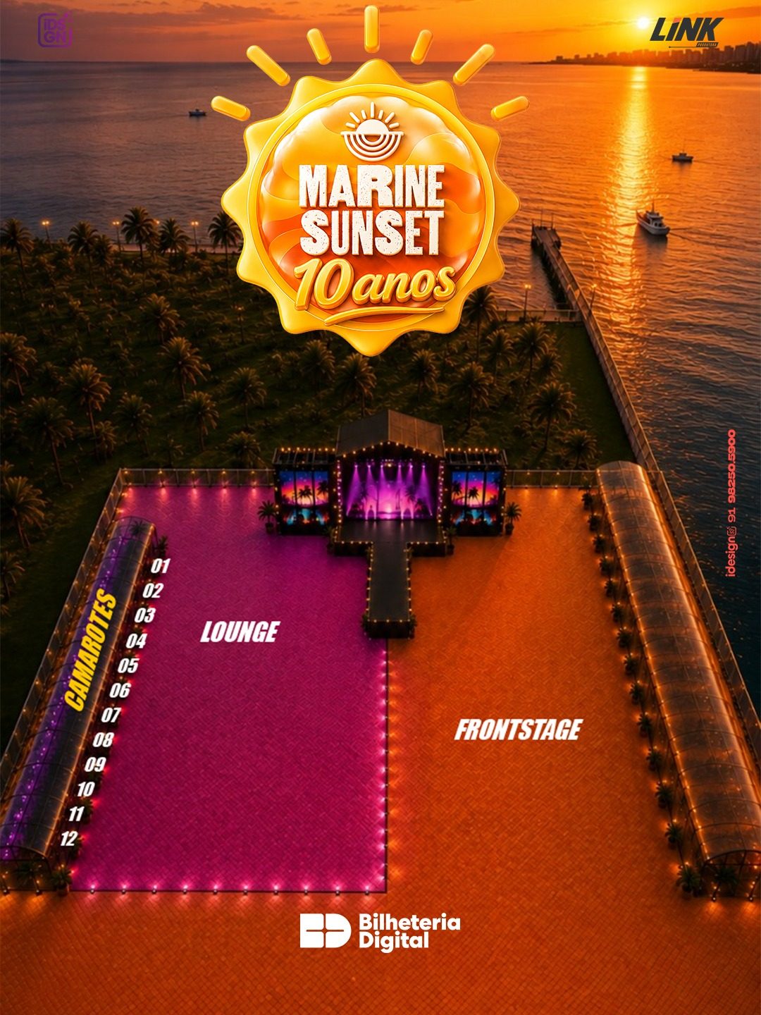 Marine Sunset 2026 celebra 10 anos em Belém