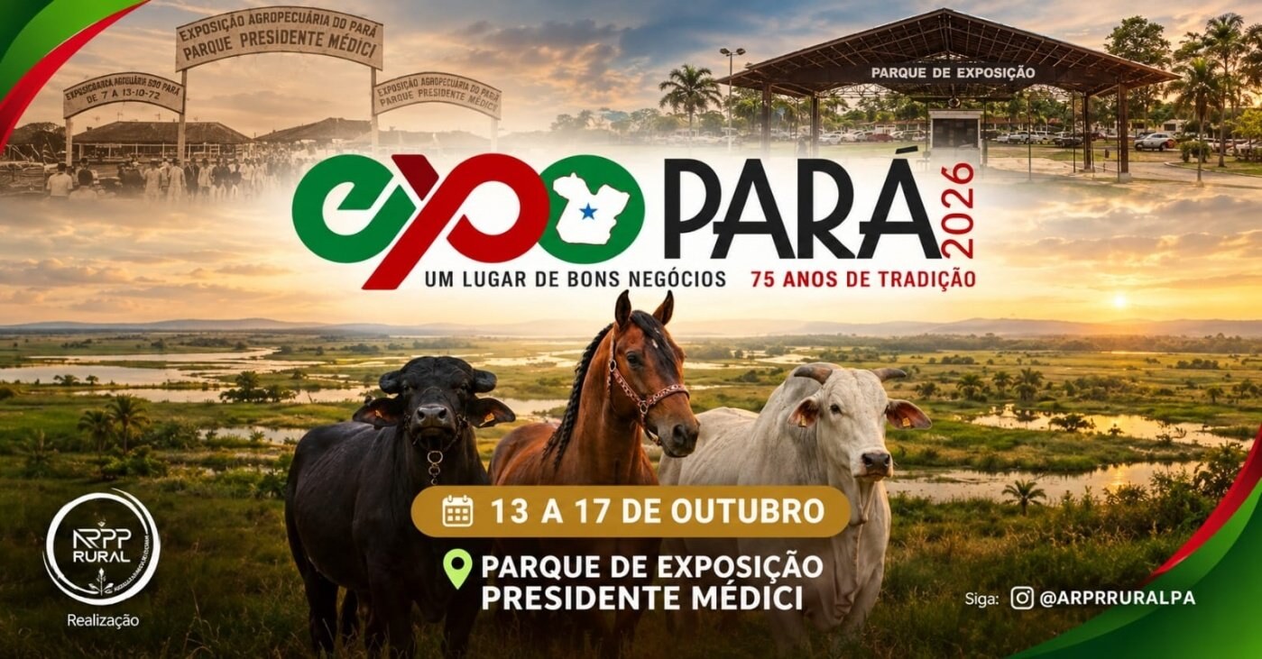 ExpoPará 2026 celebra 75 anos da ARPP com programação voltada ao agro